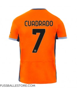 Günstige Inter Milan Juan Cuadrado #7 3rd trikot 2023-24 Kurzarm
